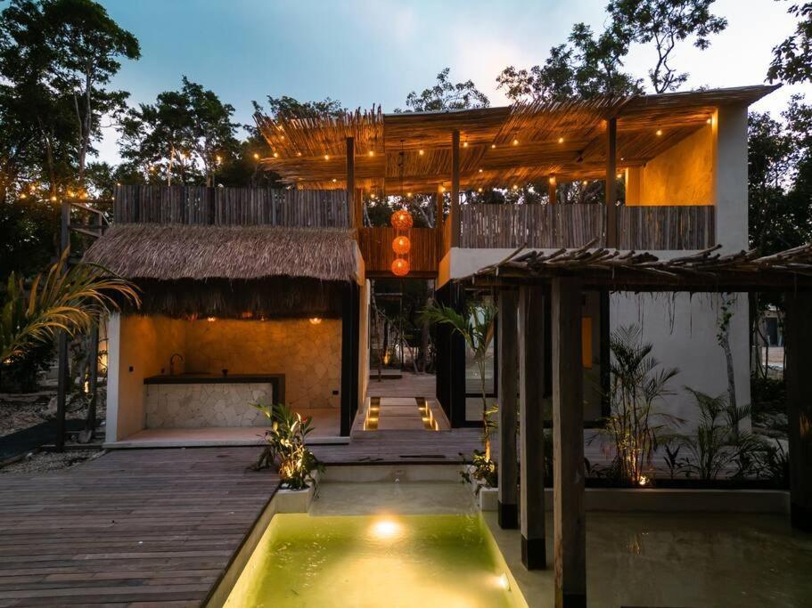 Villa Xuncari In The Heart Of The Jungle Тулум Екстер'єр фото